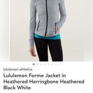 lululemon athletica Women's Heathered Gray Utility Jacket